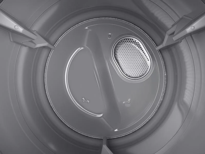 Samsung DVE45T6000P 7.5 cu. ft. Front Load Electric Dryer with Sensor Dry in Platinum - Image 8