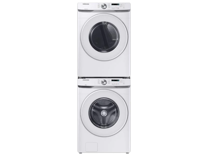 Samsung 7.5 cu. ft. Electric Long Vent Dryer with Sensor Dry in White - Image 4