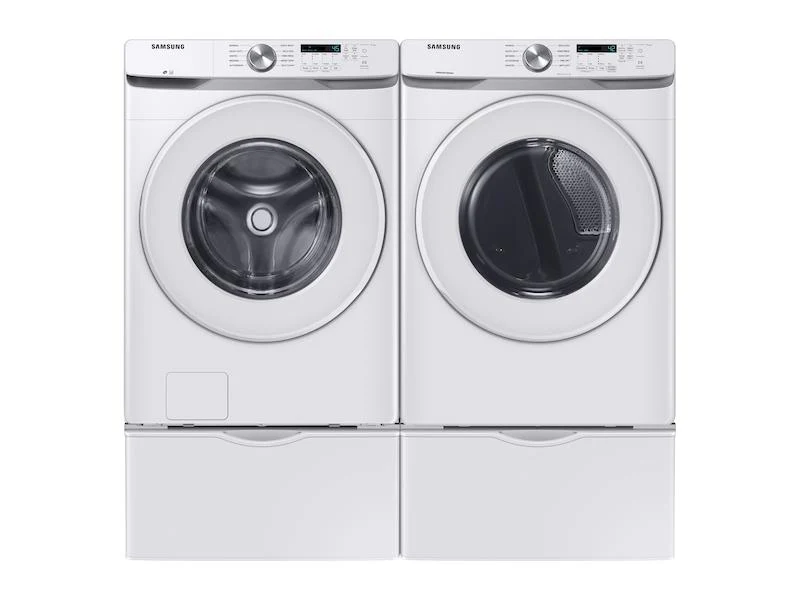 Samsung 7.5 cu. ft. Electric Long Vent Dryer with Sensor Dry in White - Image 5