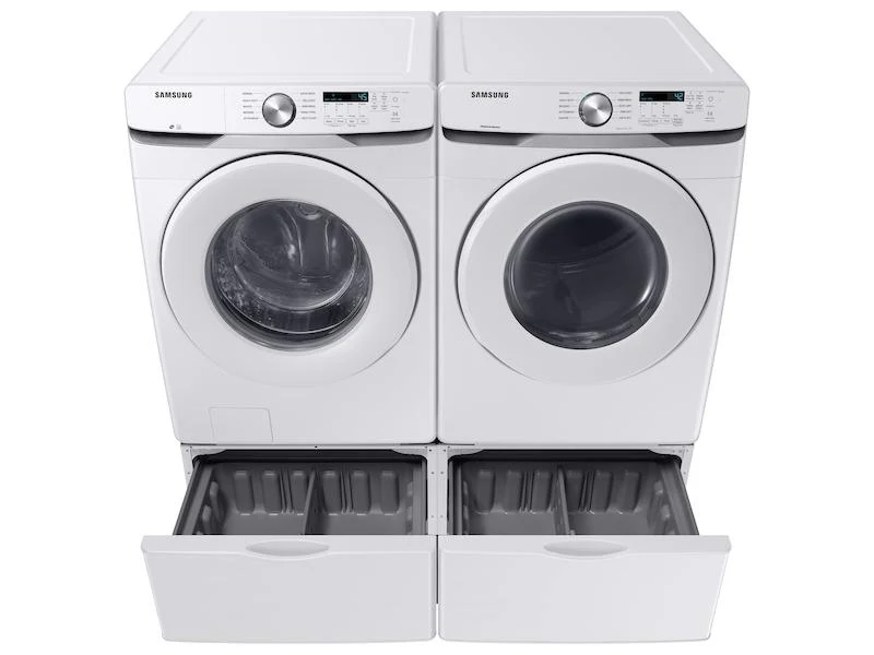 Samsung 7.5 cu. ft. Electric Long Vent Dryer with Sensor Dry in White - Image 6