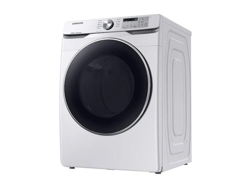 Samsung DVE45T6200W 7.5 cu. ft. Electric Dryer with Steam Sanitize+ in White - Image 8