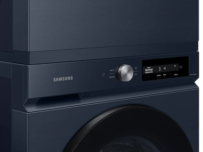 Samsung DVE46BB6700DA3 Bespoke 7.5 cu. ft. Large Capacity Electric Dryer with Super Speed Dry and AI Smart Dial in Brushed Navy - Image 10