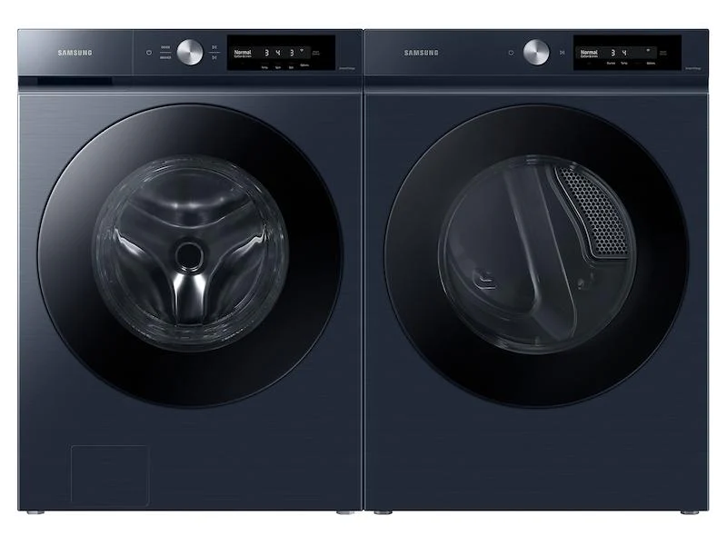Samsung DVE46BB6700DA3 Bespoke 7.5 cu. ft. Large Capacity Electric Dryer with Super Speed Dry and AI Smart Dial in Brushed Navy - Image 5