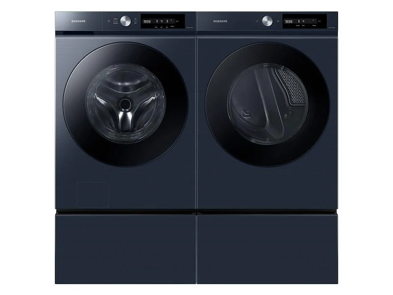 Samsung DVE46BB6700DA3 Bespoke 7.5 cu. ft. Large Capacity Electric Dryer with Super Speed Dry and AI Smart Dial in Brushed Navy - Image 6