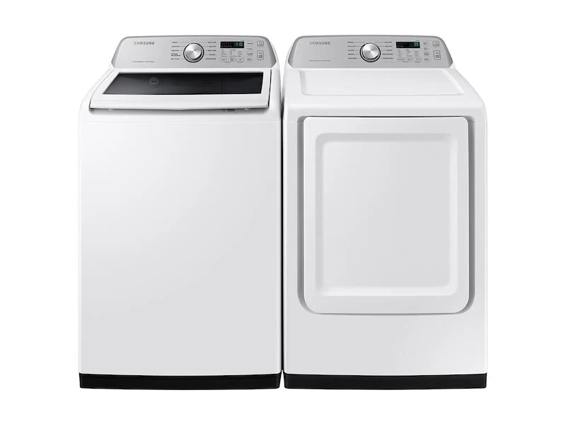 Samsung DVE47CG3500WA3 7.4 cu. ft. Smart Electric Dryer with Sensor Dry in White - Image 9