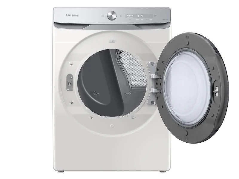 Samsung DVE50A8600E 7.5 cu. ft. Smart Dial Electric Dryer with Super Speed Dry in Ivory - Image 10