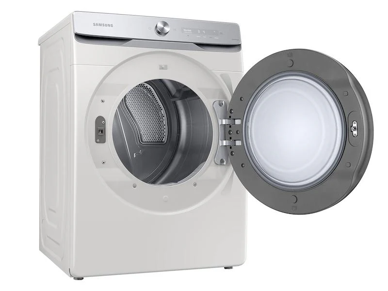 Samsung DVE50A8600E 7.5 cu. ft. Smart Dial Electric Dryer with Super Speed Dry in Ivory - Image 8