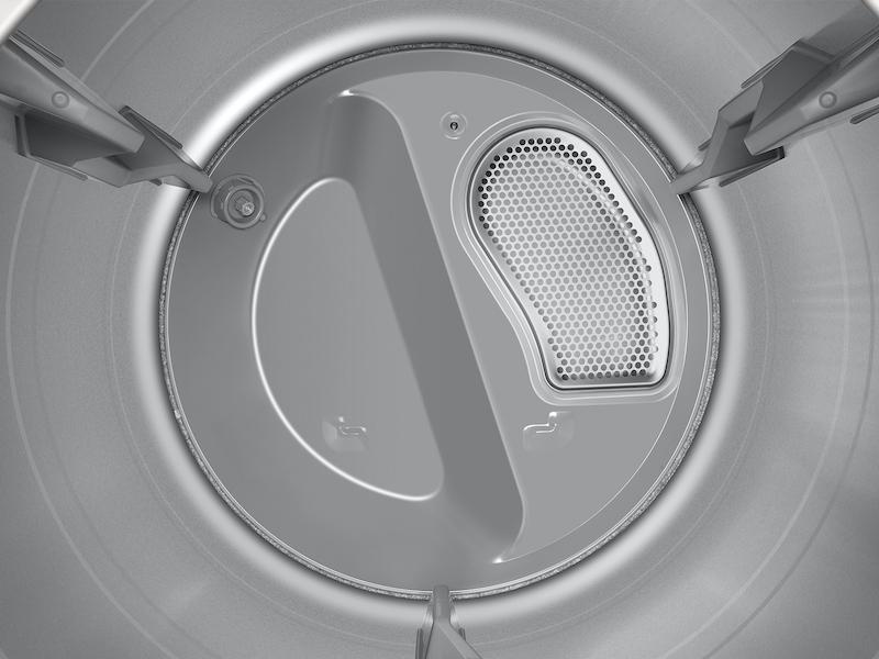Samsung DVE50A8600E 7.5 cu. ft. Smart Dial Electric Dryer with Super Speed Dry in Ivory - Image 9