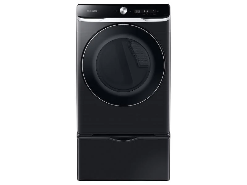 Samsung DVE50A8800V 7.5 cu. ft. Smart Dial Electric Dryer with Super Speed Dry in Brushed Black - Image 3