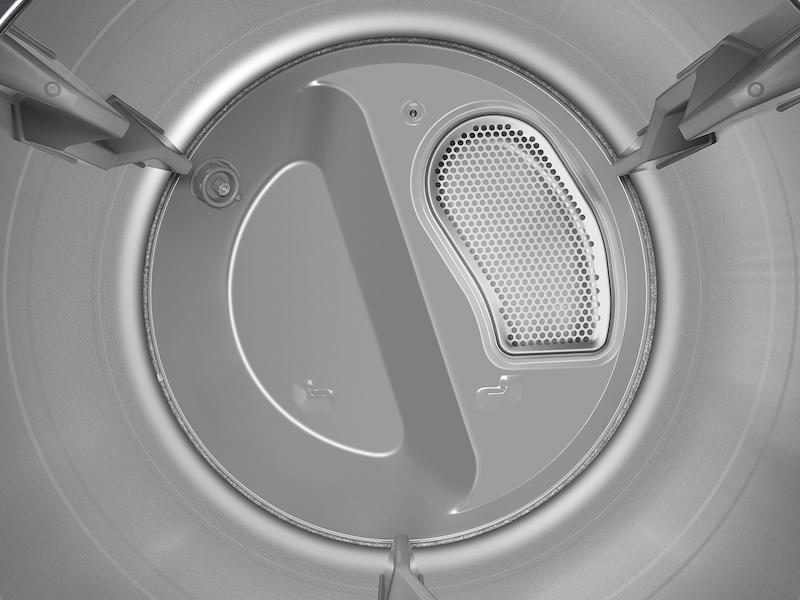 Samsung DVE50A8800V 7.5 cu. ft. Smart Dial Electric Dryer with Super Speed Dry in Brushed Black - Image 8