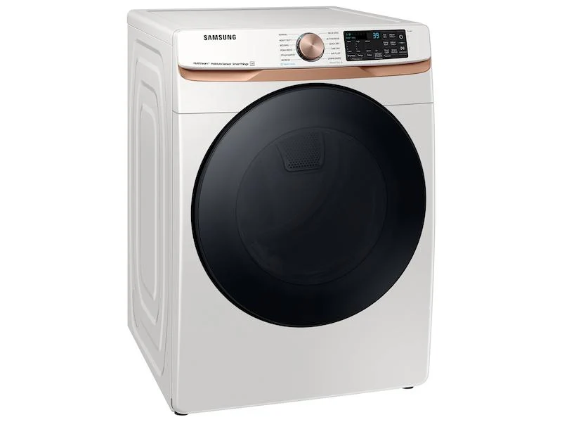 Samsung DVE50BG8300EA3 7.5 cu. ft. Smart Electric Dryer with Steam Sanitize+ and Sensor Dry in Ivory - Image 3