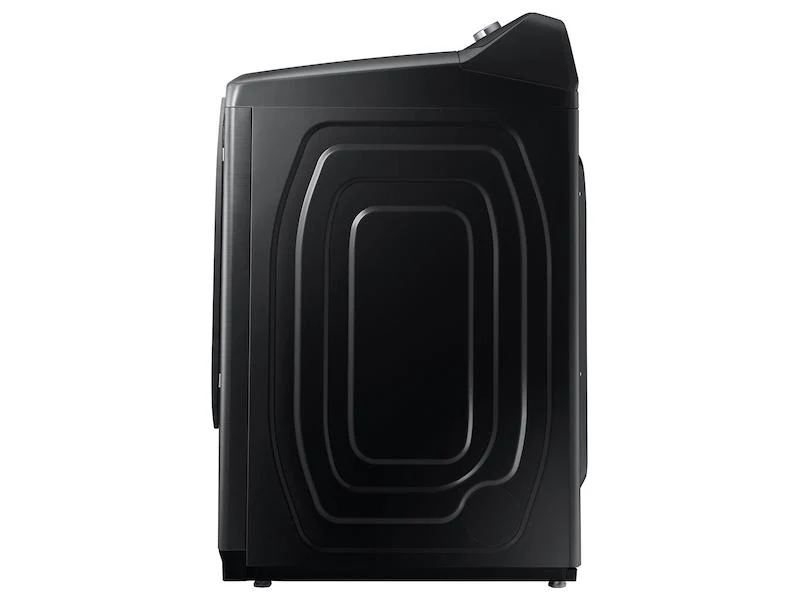 Samsung DVE50R5200V 7.4 cu. ft. Capacity Electric Dryer with Sensor Dry in Brushed Black - Image 10