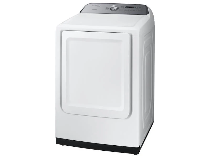 Samsung DVE50R5200W 7.4 cu. ft. Electric Dryer with Sensor Dry in White - Image 4