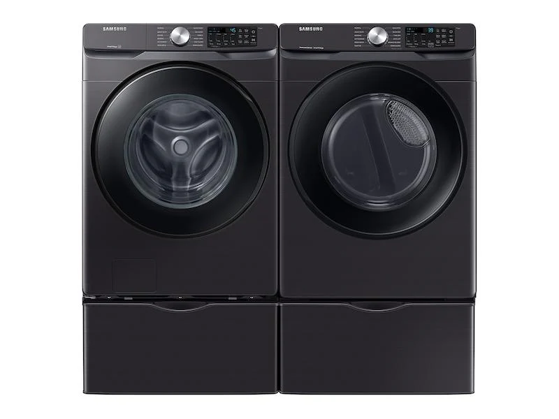 Samsung DVE51CG8000V 7.5 cu. ft. Smart Electric Dryer with Sensor Dry in Brushed Black - Image 11