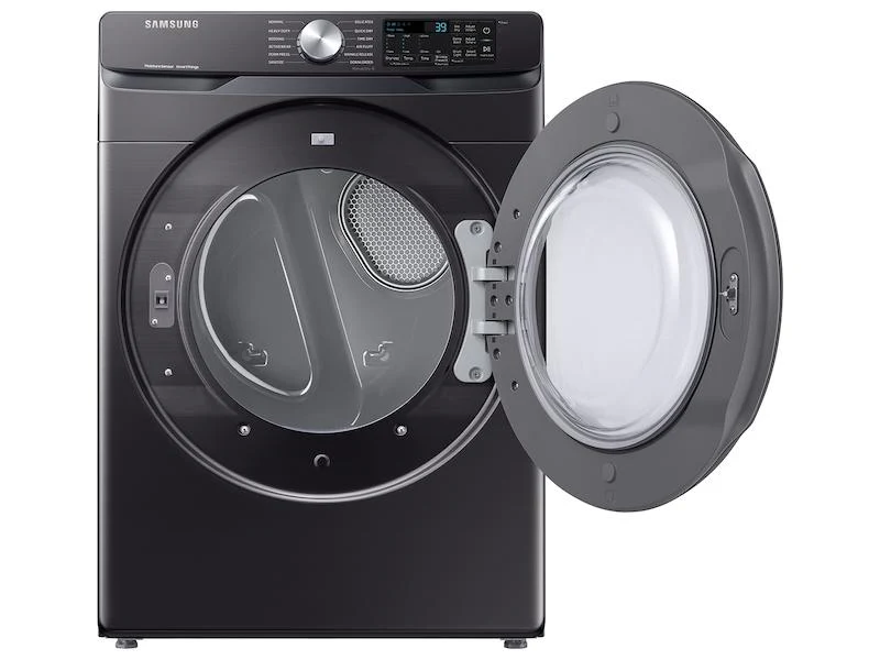 Samsung DVE51CG8000V 7.5 cu. ft. Smart Electric Dryer with Sensor Dry in Brushed Black - Image 9