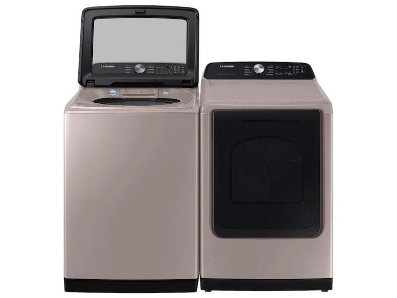 7.4 cu. ft. Smart Electric Dryer with Steam Sanitize+ in Champagne - Image 10