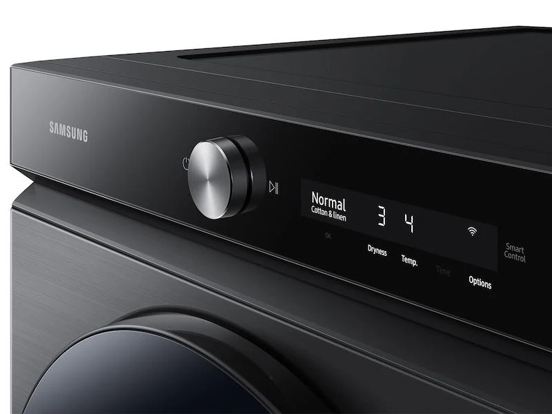 Samsung DVE53BB8700VA3 Bespoke 7.6 cu. ft. Ultra Capacity Electric Dryer with Super Speed Dry and AI Smart Dial in Brushed Black - Image 11