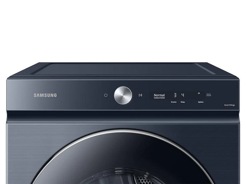 Samsung DVE53BB8900DA3 Bespoke 7.6 cu. ft. Ultra Capacity Electric Dryer with AI Optimal Dry and Super Speed Dry in Brushed Navy - Image 3