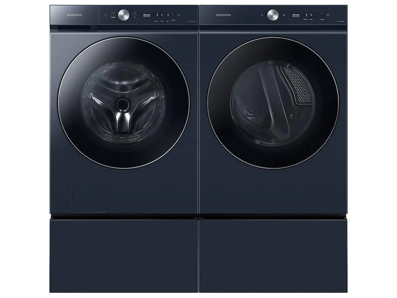 Samsung DVE53BB8900DA3 Bespoke 7.6 cu. ft. Ultra Capacity Electric Dryer with AI Optimal Dry and Super Speed Dry in Brushed Navy - Image 7