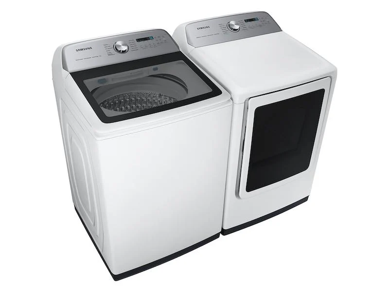 Samsung DVE54CG7150WA3 7.4 cu. ft. Smart Electric Dryer with Pet Care Dry and Steam Sanitize+ in White - Image 11