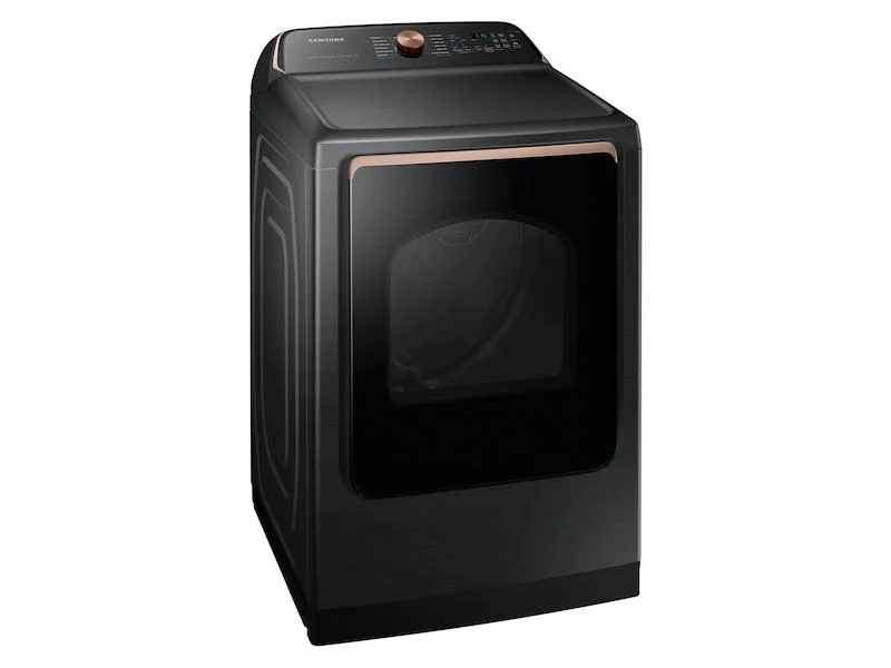 Samsung DVE54CG7550V 7.4 cu. ft. Smart Electric Dryer with Pet Care Dry and Steam Sanitize+ in Brushed Black - Image 4