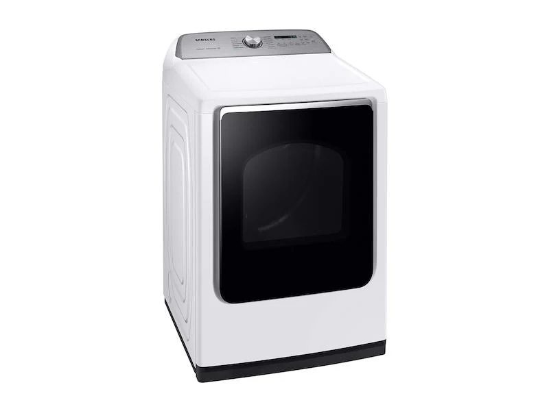 Samsung DVE54R7600W DV7600 7.4 cu. ft. Electric Dryer with Steam Sanitize+ in White - Image 9