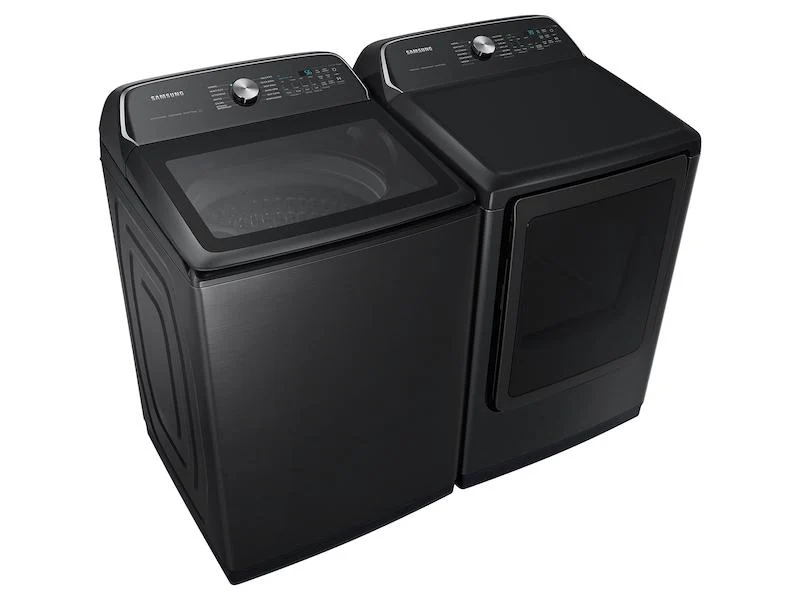 Samsung DVE55CG7100VA3 7.4 cu. ft. Smart Electric Dryer with Steam Sanitize+ in Brushed Black - Image 11