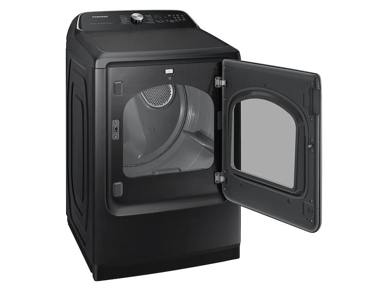 Samsung DVE55CG7100VA3 7.4 cu. ft. Smart Electric Dryer with Steam Sanitize+ in Brushed Black - Image 5