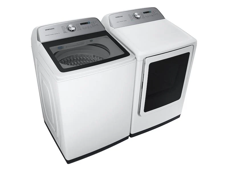 Samsung DVE55CG7100WA3 7.4 cu. ft. Smart Electric Dryer with Steam Sanitize+ in White - Image 11