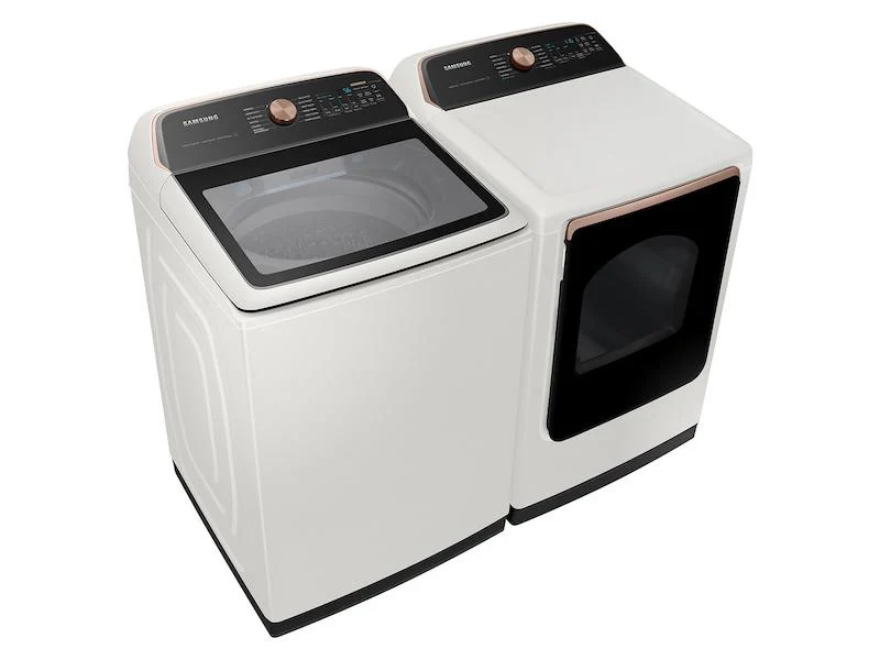 Samsung DVE55CG7500E 7.4 cu. ft. Smart Electric Dryer with Steam Sanitize+ in Ivory - Image 11