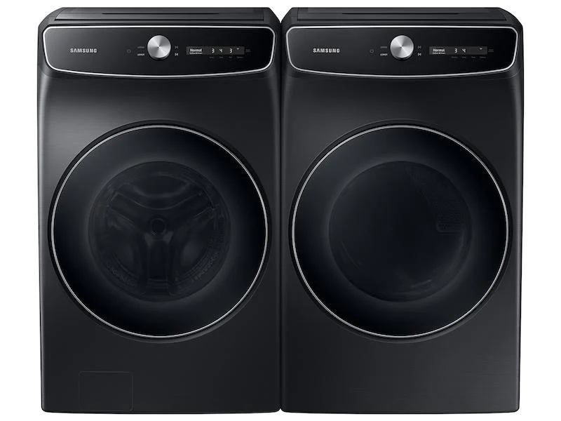 Samsung DVE60A9900V 7.5 cu. ft. Smart Dial Electric Dryer with FlexDry™ and Super Speed Dry in Brushed Black - Image 3