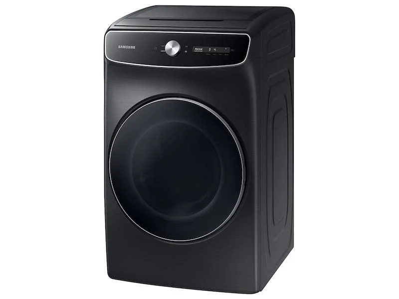 Samsung DVE60A9900V 7.5 cu. ft. Smart Dial Electric Dryer with FlexDry™ and Super Speed Dry in Brushed Black - Image 8