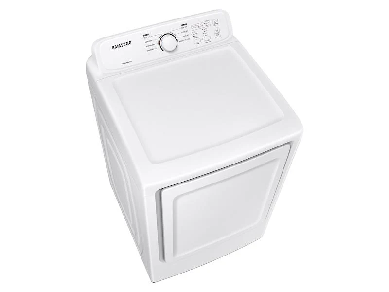 Samsung DVG41A3000W 7.2 cu. ft. Gas Dryer with Sensor Dry and 8 Drying Cycles in White - Image 4