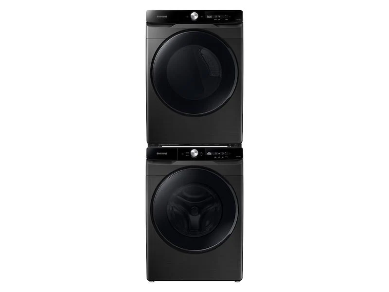 Samsung 7.5 cu. ft. Smart Dial Gas Dryer with Super Speed Dry in Brushed Black - Image 4