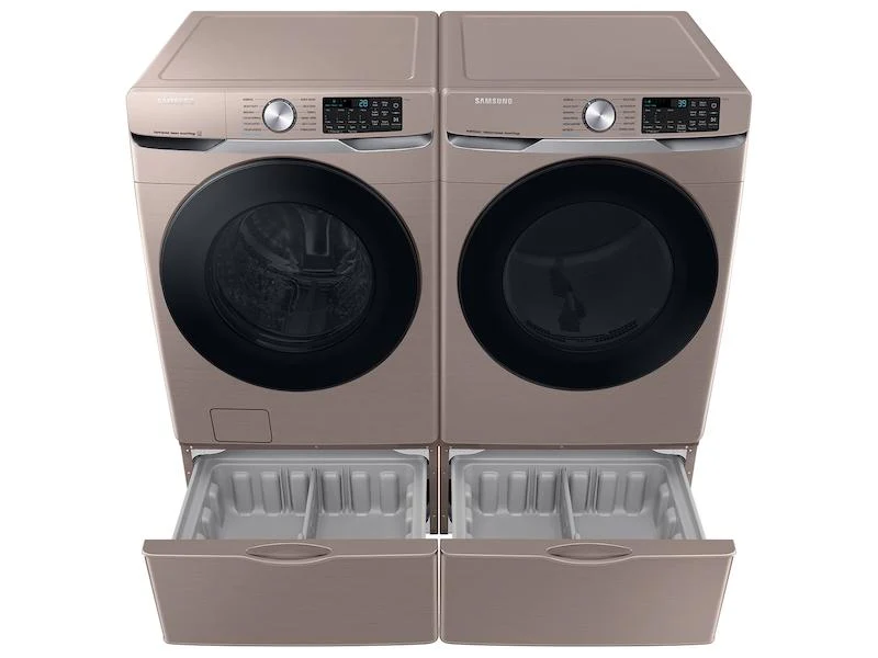 Samsung DVG45B6300C 7.5 cu. ft. Smart Gas Dryer with Steam Sanitize+ in Champagne - Image 5