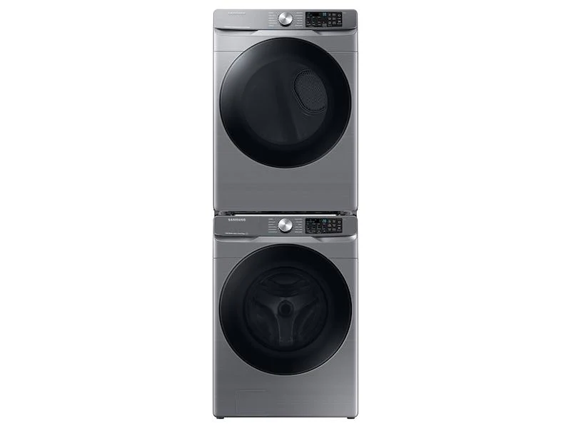 Samsung DVG45B6300P 7.5 cu. ft. Smart Gas Dryer with Steam Sanitize+ in Platinum - Image 3