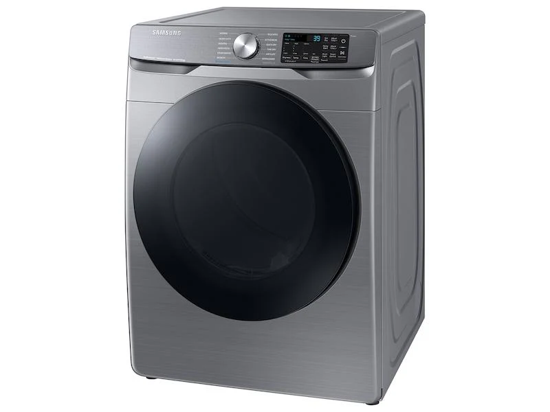 Samsung DVG45B6300P 7.5 cu. ft. Smart Gas Dryer with Steam Sanitize+ in Platinum - Image 8