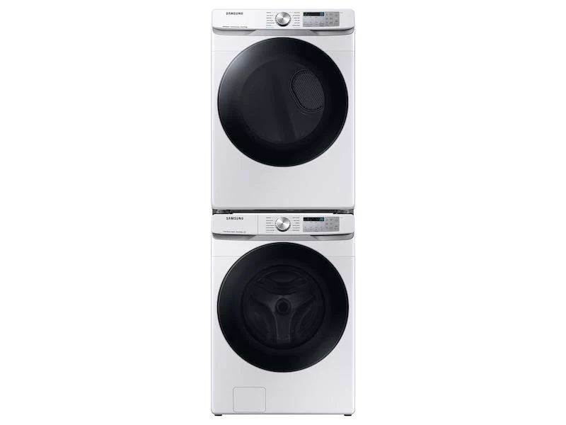 Samsung DVG45B6300W 7.5 cu. ft. Smart Gas Dryer with Steam Sanitize+ in White - Image 3