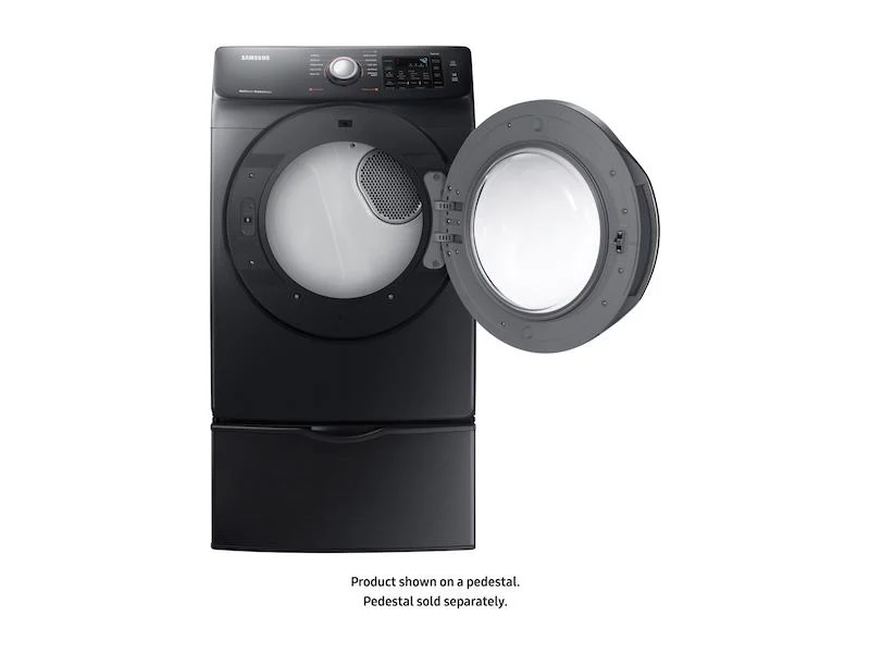 Samsung DVG45N5300V 7.5 cu. ft. Gas Dryer with Steam in Black Stainless Steel - Image 8