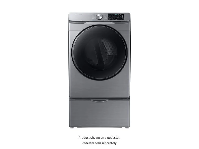 Samsung DVG45R6100P 7.5 cu. ft. Gas Dryer with Steam Sanitize+ in Platinum - Image 3