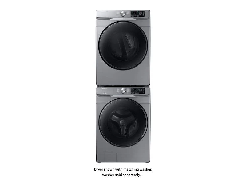 Samsung DVG45R6100P 7.5 cu. ft. Gas Dryer with Steam Sanitize+ in Platinum - Image 4