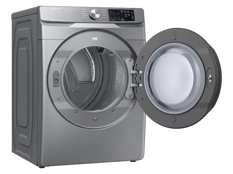 Samsung DVG45R6100P 7.5 cu. ft. Gas Dryer with Steam Sanitize+ in Platinum - Image 7