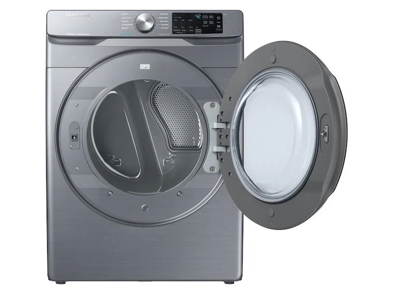 Samsung DVG45R6100P 7.5 cu. ft. Gas Dryer with Steam Sanitize+ in Platinum - Image 9