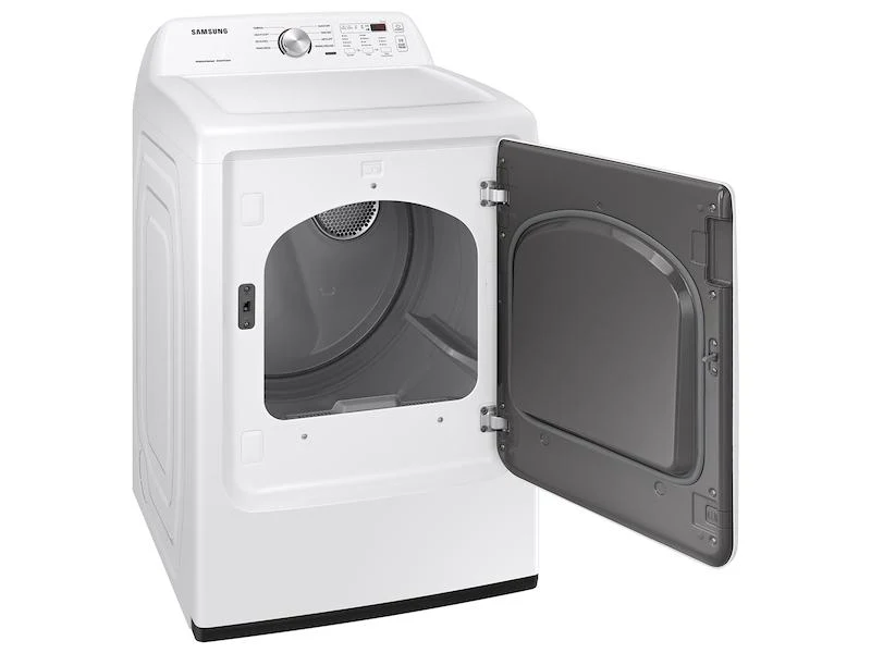 Samsung DVG45T3200W 7.2 cu. ft. Gas Dryer with Sensor Dry in White - Image 5