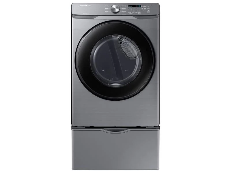 7.5 cu. ft. Front Load Gas Dryer with Sensor Dry in Platinum - Image 3