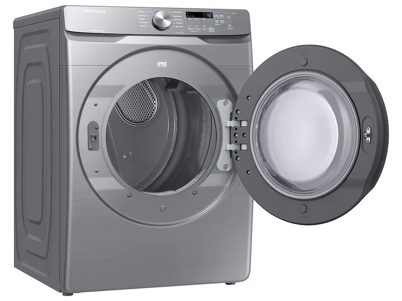 7.5 cu. ft. Front Load Gas Dryer with Sensor Dry in Platinum - Image 7