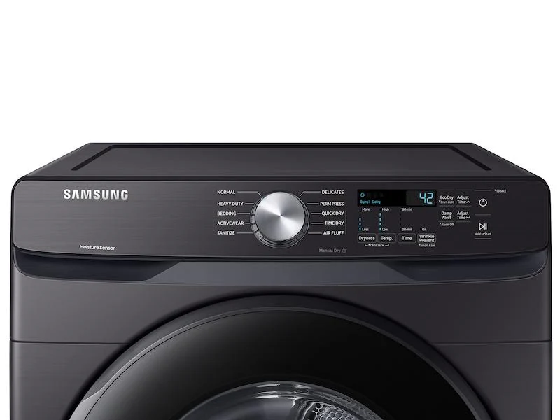 Samsung DVG45T6000V 7.5 cu. ft. Gas Dryer with Sensor Dry in Black Stainless Steel - Image 2