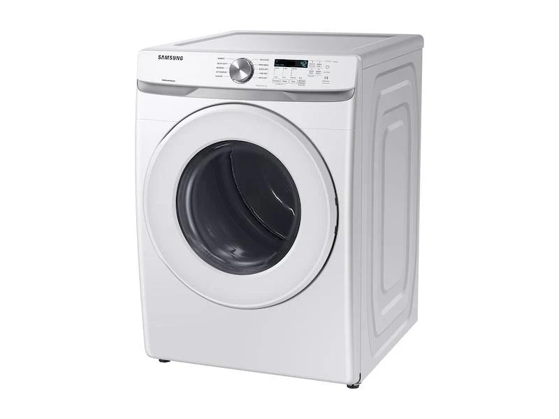 Samsung DVG45T6000W 7.5 cu. ft. Gas Dryer with Sensor Dry in White - Image 10