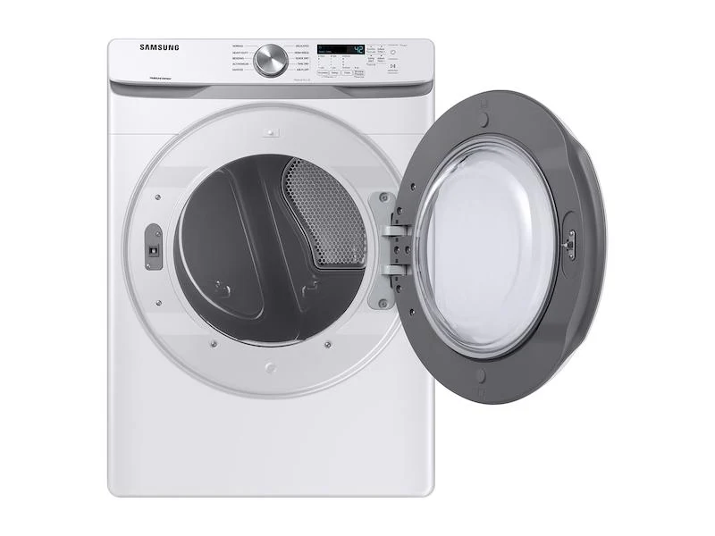 Samsung DVG45T6000W 7.5 cu. ft. Gas Dryer with Sensor Dry in White - Image 9