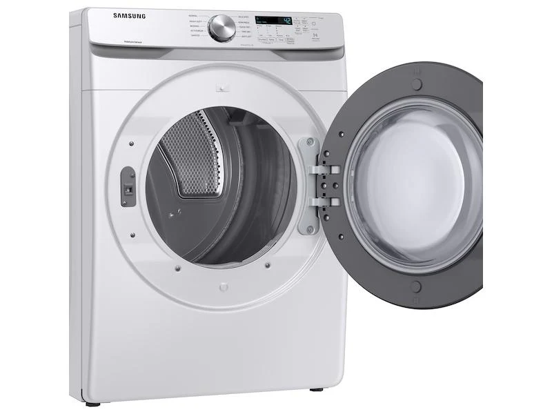 Samsung DVG45T6020W 7.5 cu. ft. Gas Long Vent Dryer with Sensor Dry in White - Image 7
